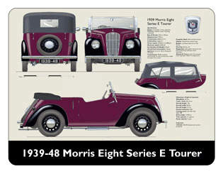 Morris 8 Series E Tourer 1939-48 Mouse Mat